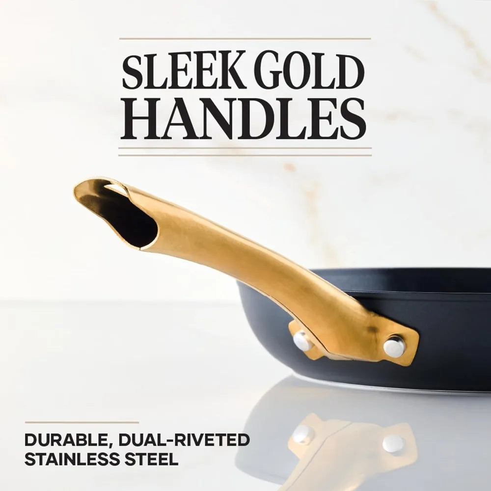 Farberware Forged Nonstick Cookware Set with Lids