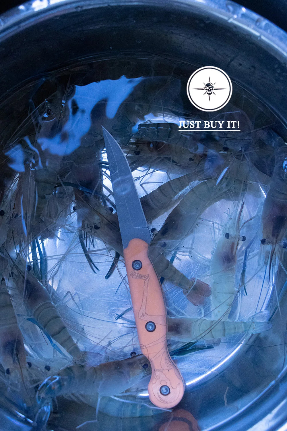 Damascus Steel, Wood Handle Fixed Blade Knife