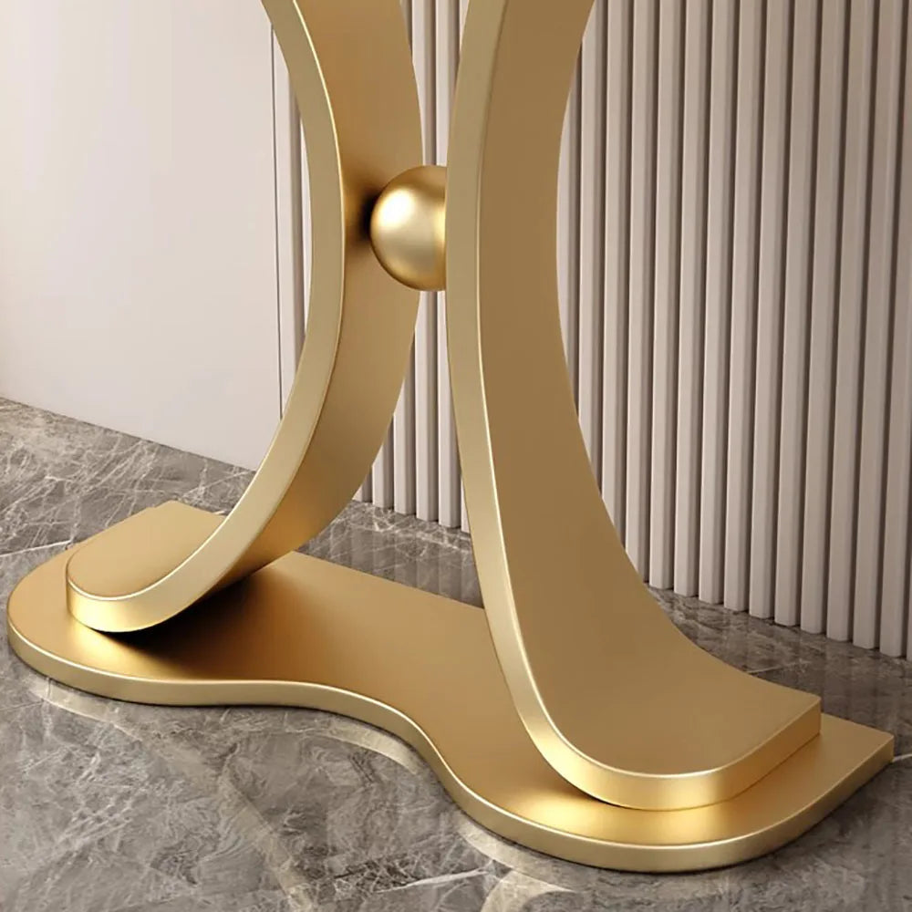 Hallway Lobby Marble Console Table