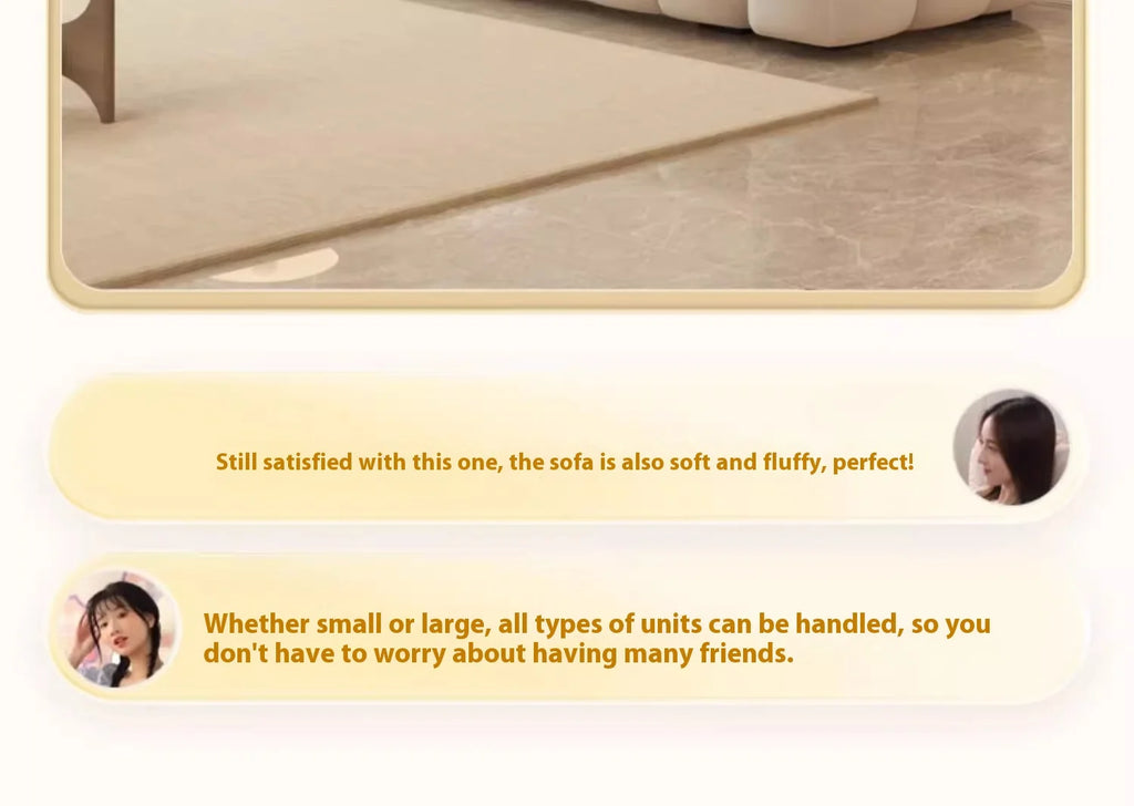 Plush Reclining Sofa Corner Lounger