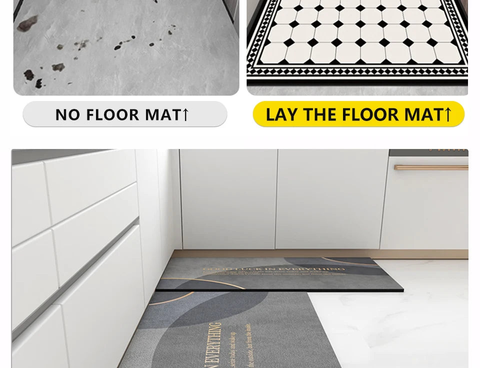 Waterproof, Oil Proof, Floor Mat