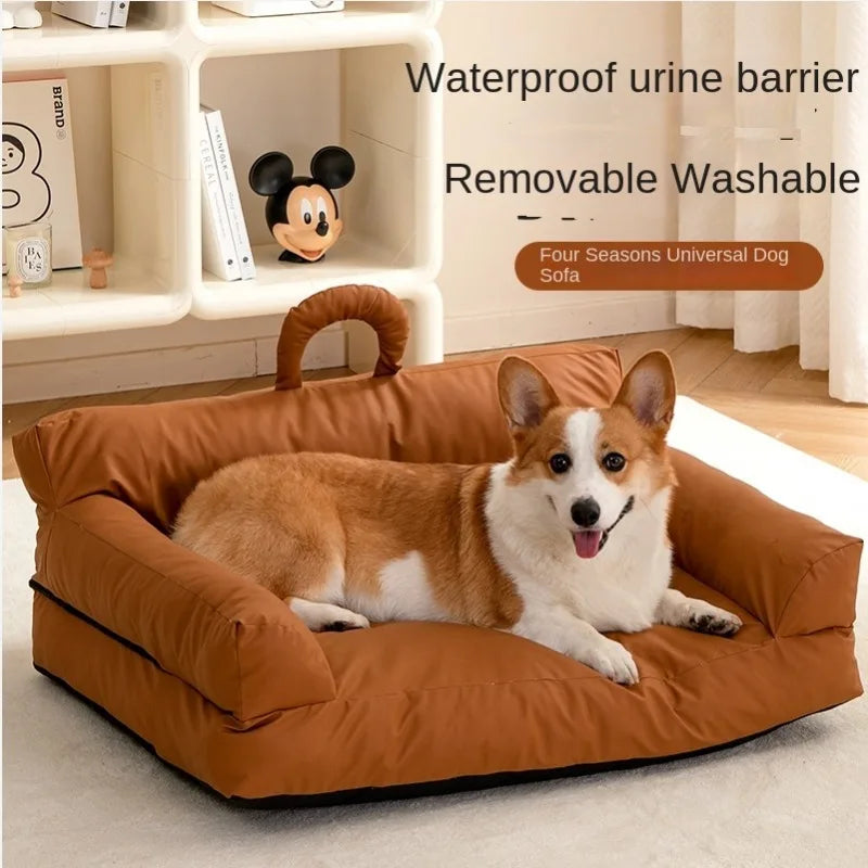 Removable, Washable Dog Bed, Medium, Small, Waterproof