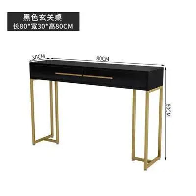 Modern Luxury Beauty Console Table With Storage