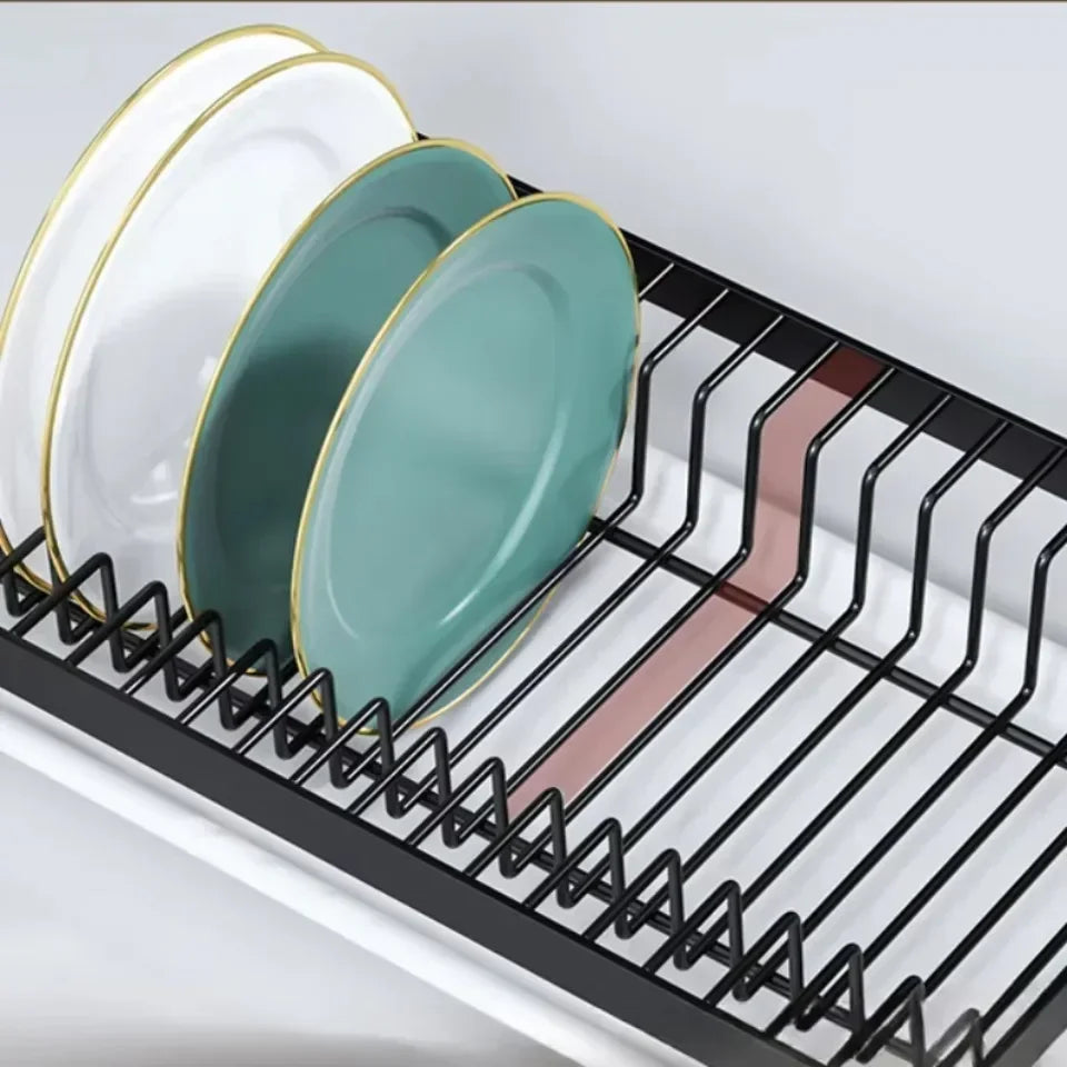 Dish Drying Rack Kitchen Dish Storage, Large Capacity
