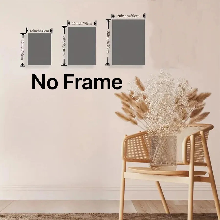 3pcs/Set Bohemian-style Plant Geometric Abstract Posters