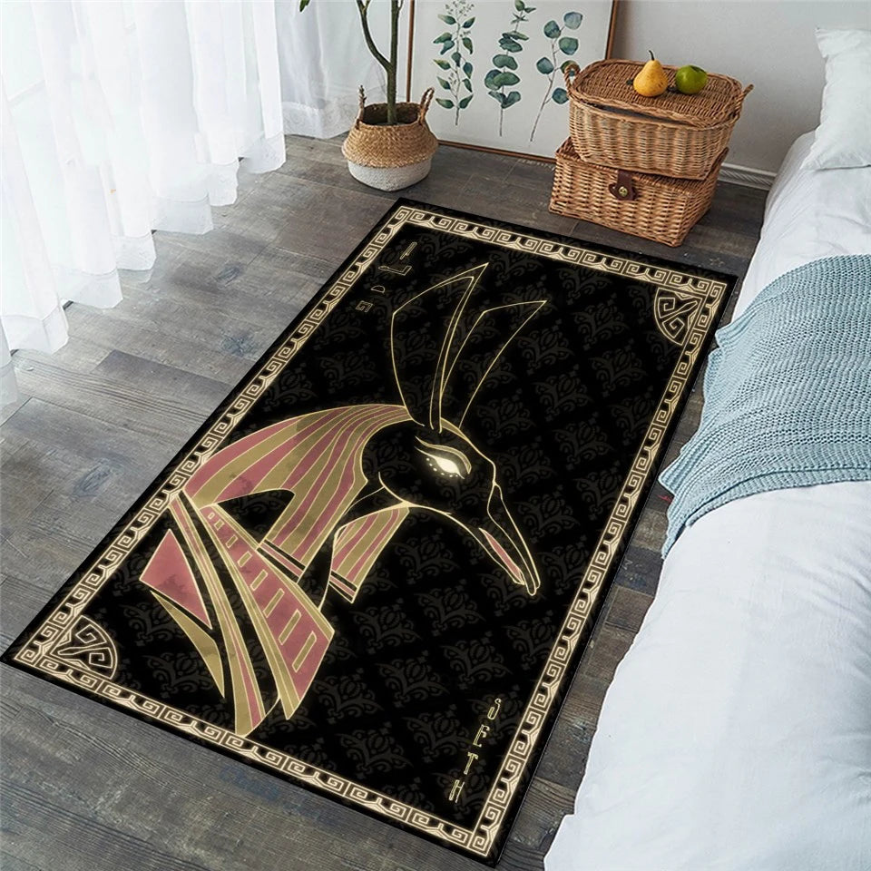 Egyptian Gods, rugs for living room, bedroom