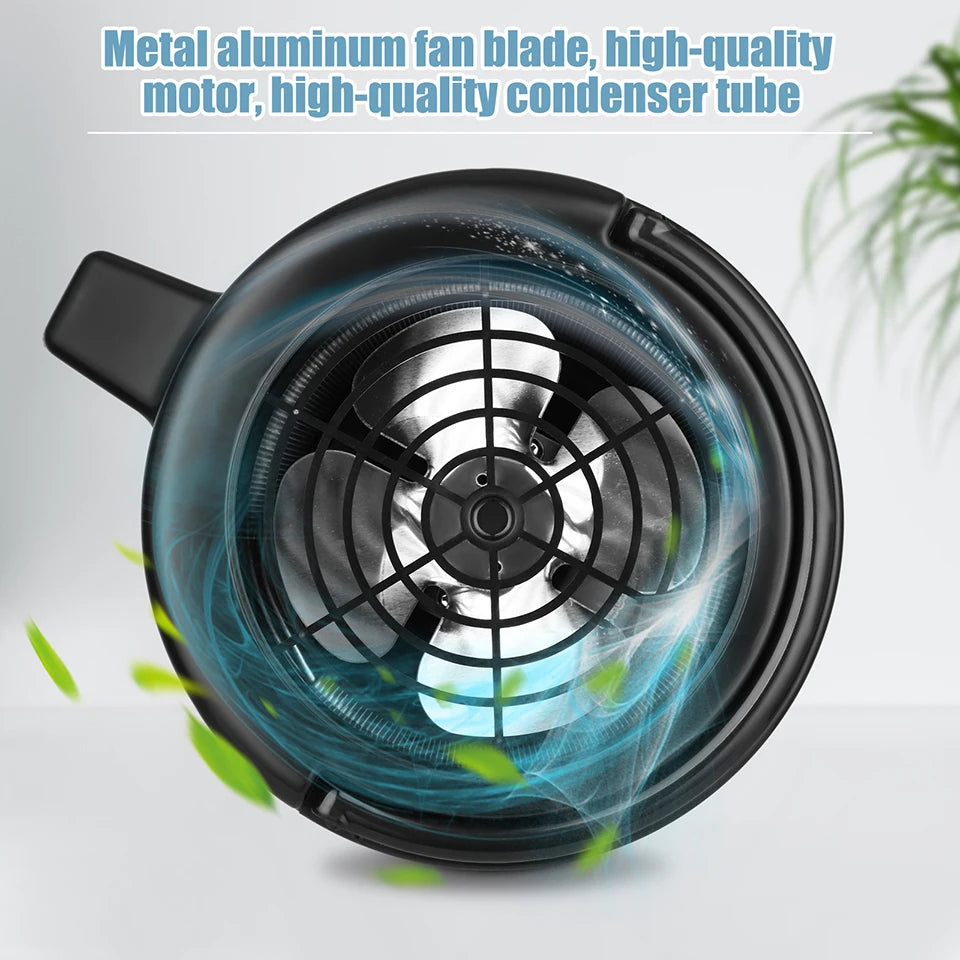 4L Water Distiller, Stainless Steel, Outlet Glass Container