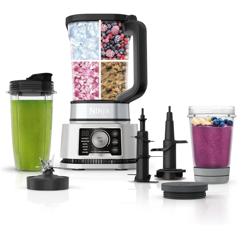 Ninja Blender For Kitchen, Food Processor Combo System