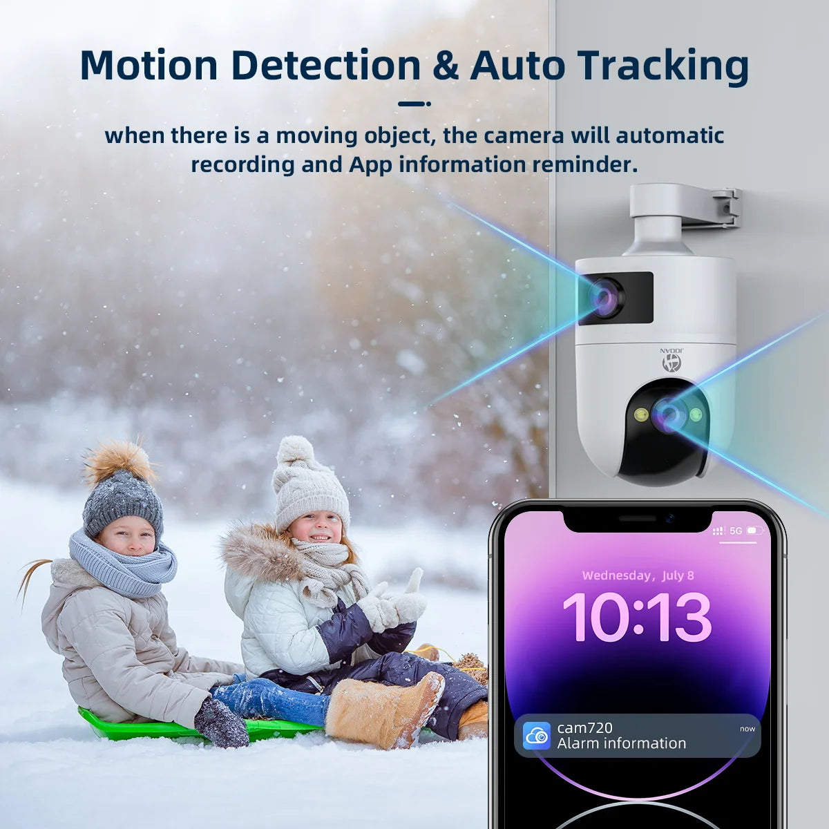 Home Security Camera, Auto Tracking, Audio