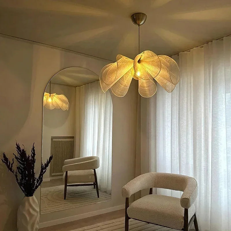 Fabric Ceiling Hanging Pendant Lamp