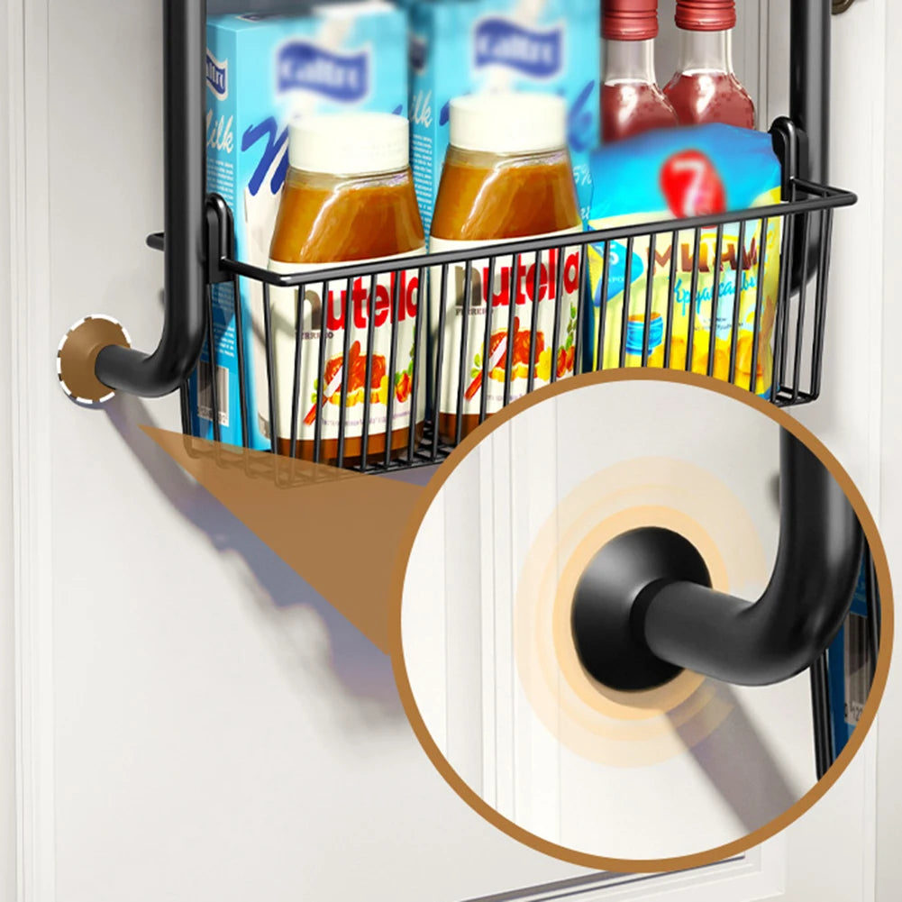 Over The Door Storage Organizer, Metal Hanging Shelf