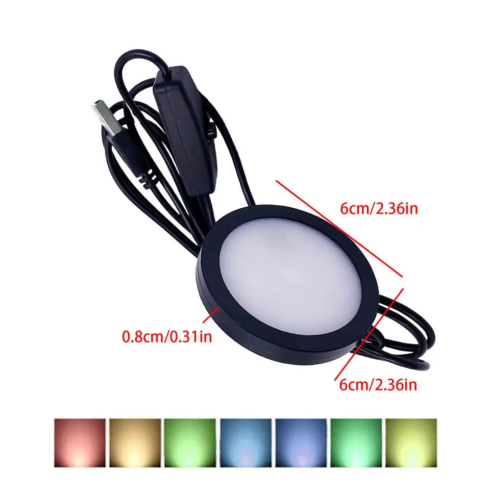 LED Lights USB Aluminum Shell Cabinet Light