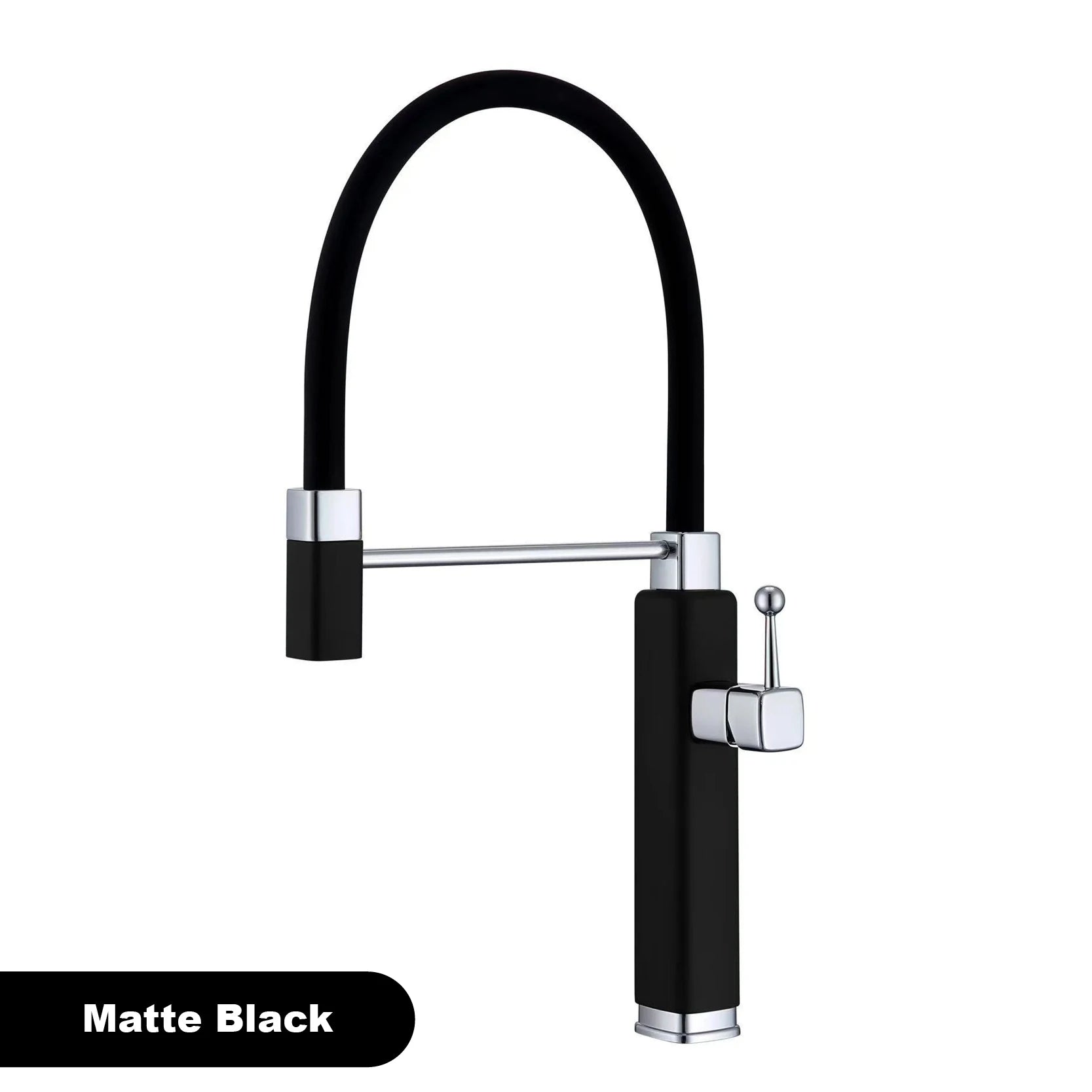 kitchen faucet with single handle, pull-out Spray