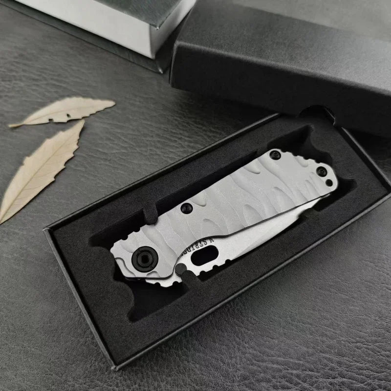 Titanium Handle, Blade, Folding Tactical Knives