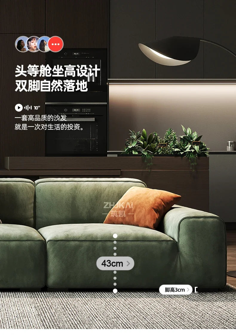 Fabric Corner Modular Living Room Sofas