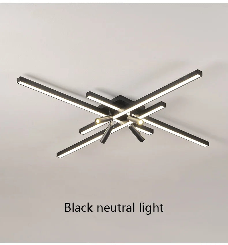 Ceiling Lights Long Line lamps, w/wo Remote