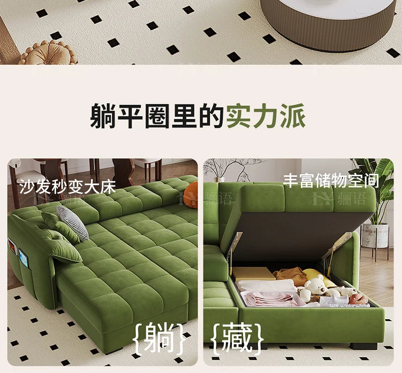 Modular Individual Sofa, Bed Convertible, Pull Out