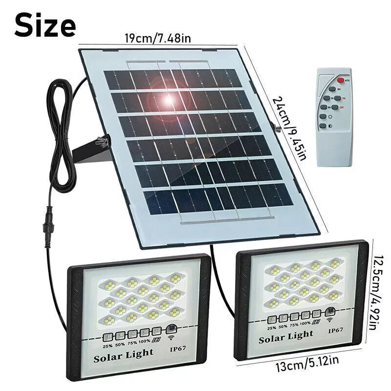 300W Solar Outdoor Flood Lamps