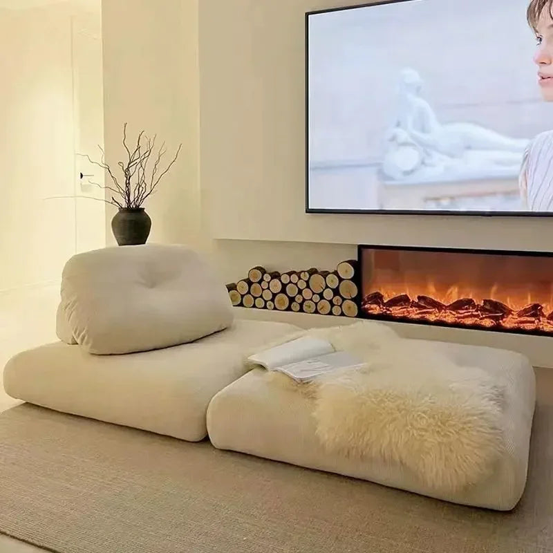 Single Sofa Bed Recliner Lounger Convertible