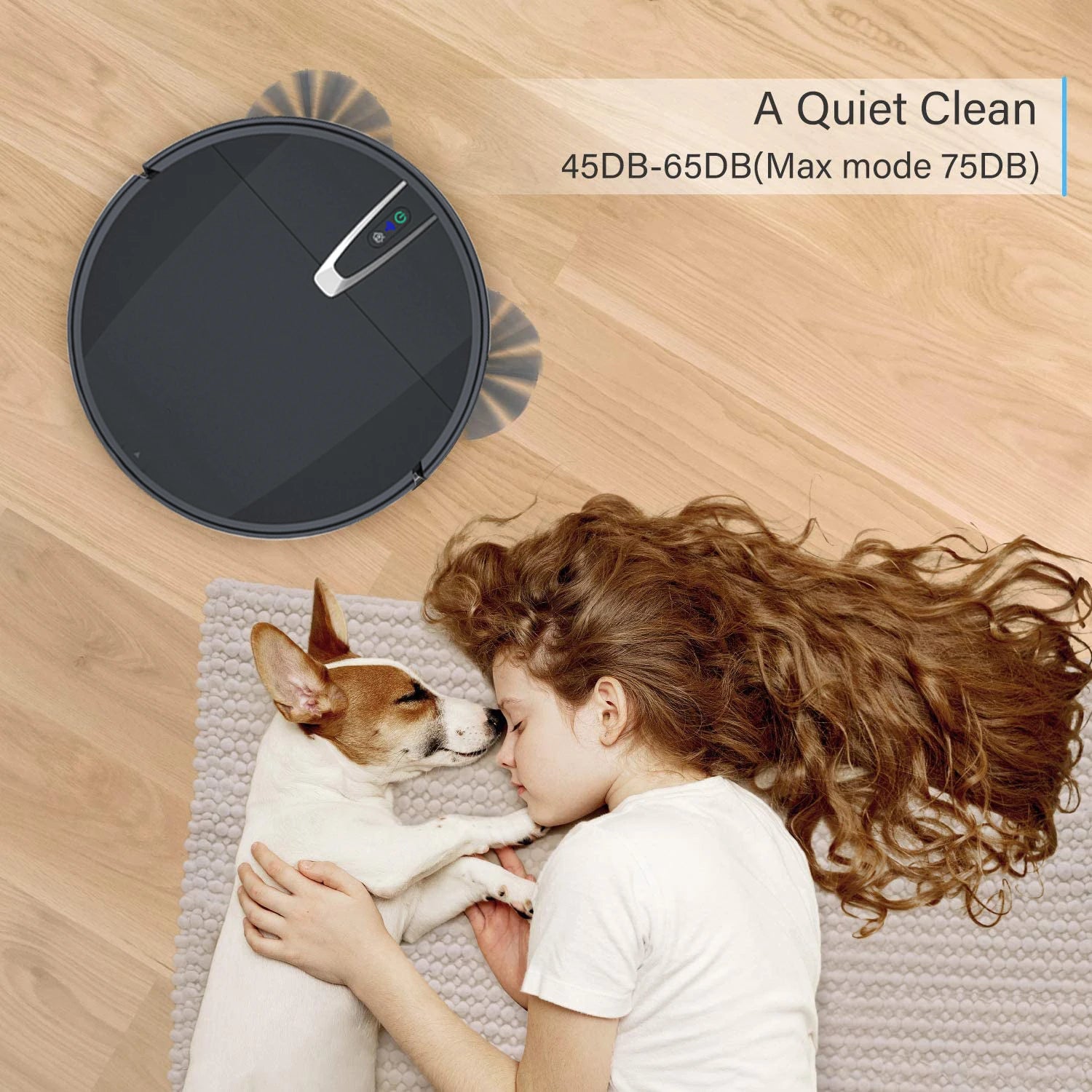Robot Vacuum, Smart Mop, APP& Voice Control, Autocharge