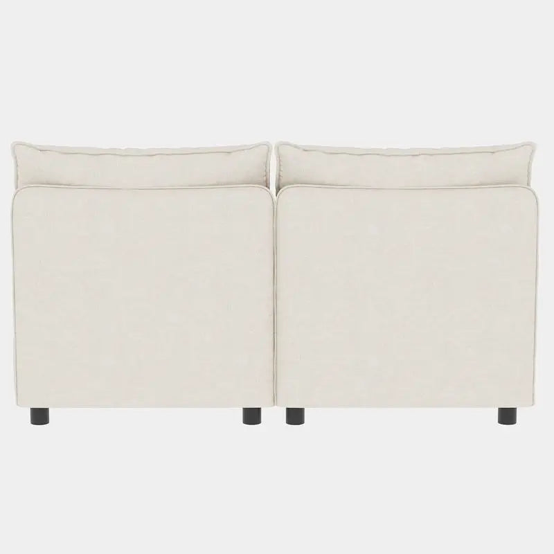 Sectional Sofa with Storage, Flexible Fabric Sleeper