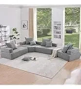 Loveseat Sofa. Beige, Grey, Emerald, Blackberry