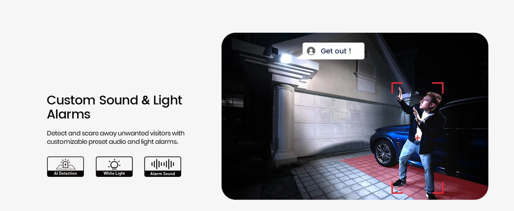 Wire-free Solar Security Camera 2-Way Audio