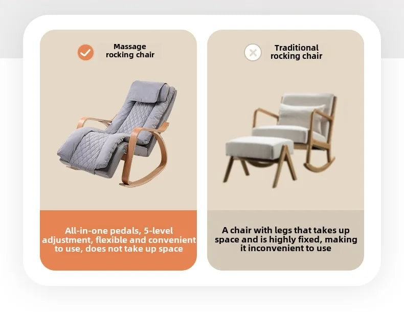 Massage, Roller, Heating, Vibration Lounge Chairs