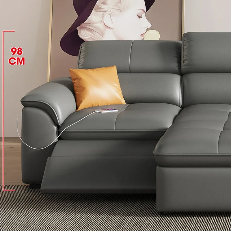 Fancy Sofas, Reclining Italian Sofa, Corner Storage