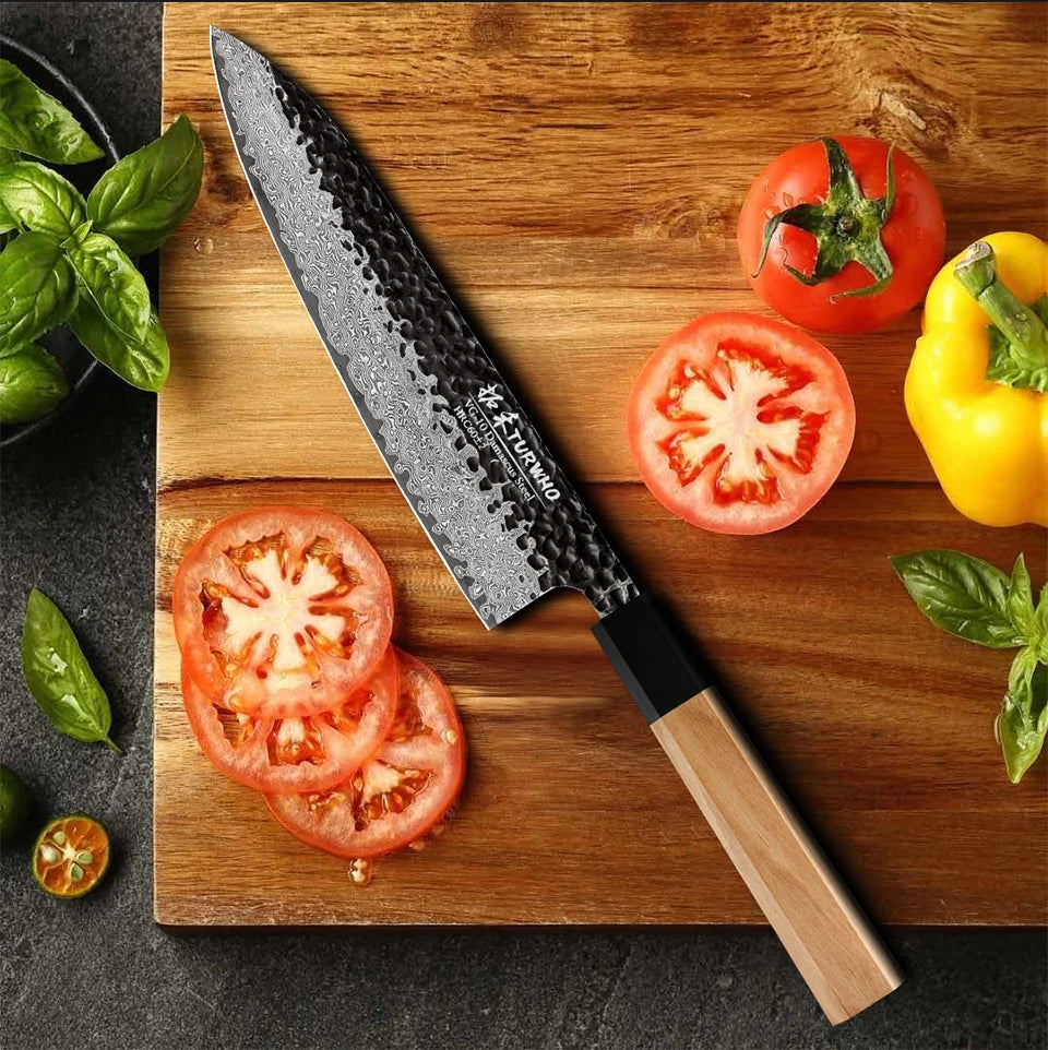 Japanese Chef's Knives 67 Layer Damascus Steel