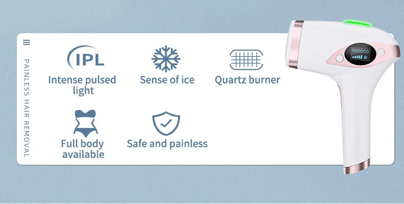 Laser Hair Removal Device, Painless