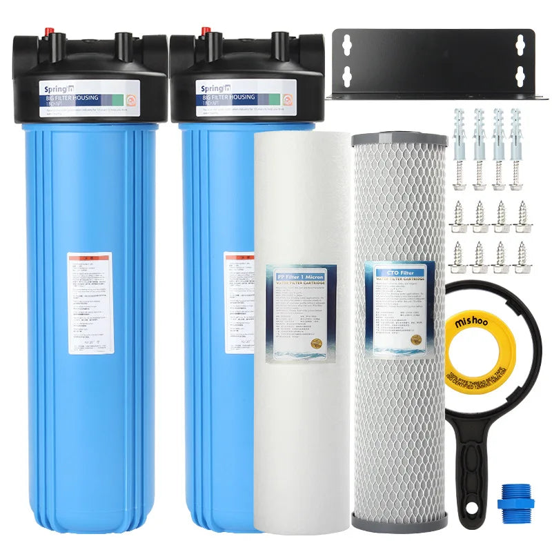 Water Filter System 2- stage, 1-Stage, Pre-Filtration