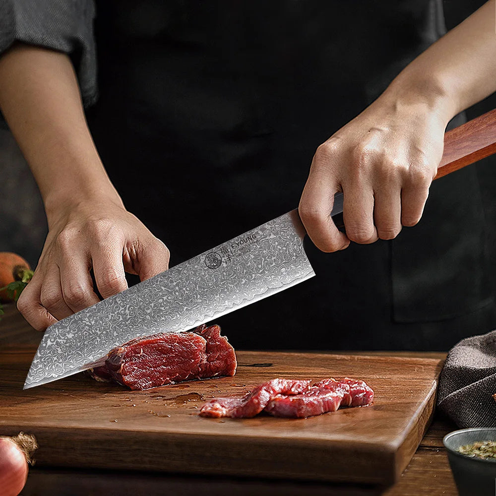 8.2-inch Japanese Kiritsuke Knife Damascus Steel