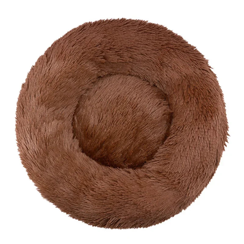 40-60cm. Round Pet Bed, Small Dog, Cat, Washable