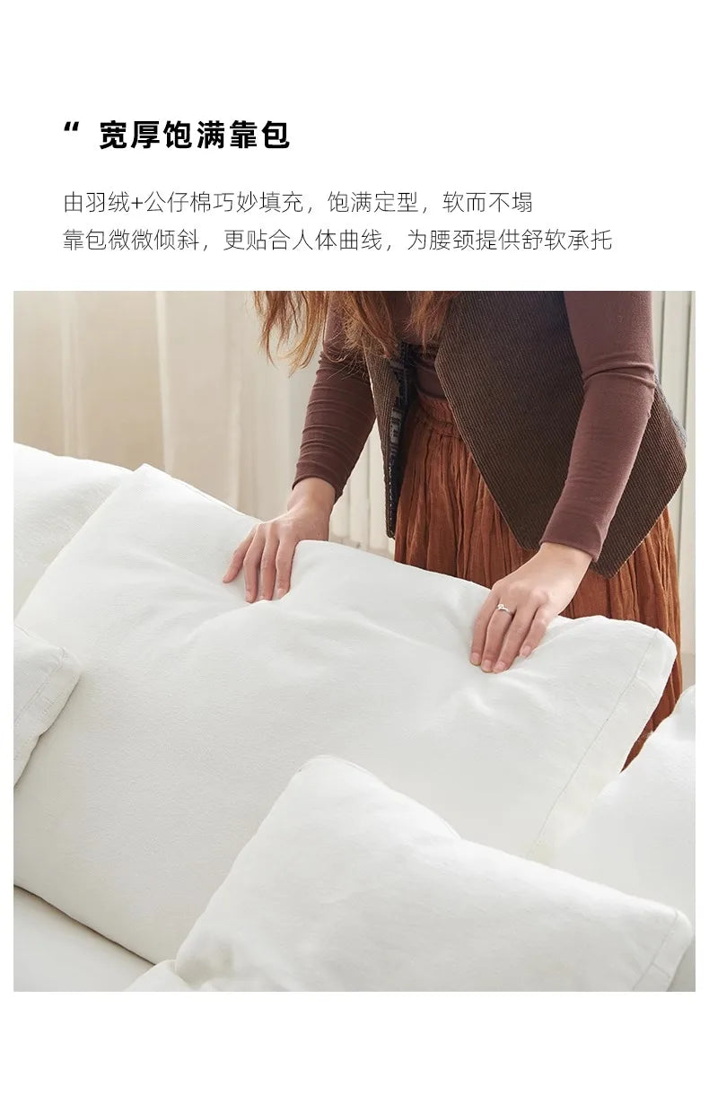 Customizable Corduro, Chenille Corner Sofa