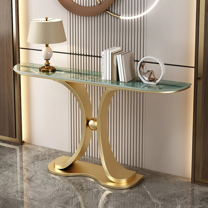 Hallway Lobby Marble Console Table