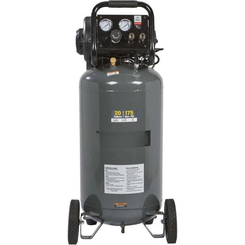 20-Gallon Air Compressor, 2 HP, 175 PSI