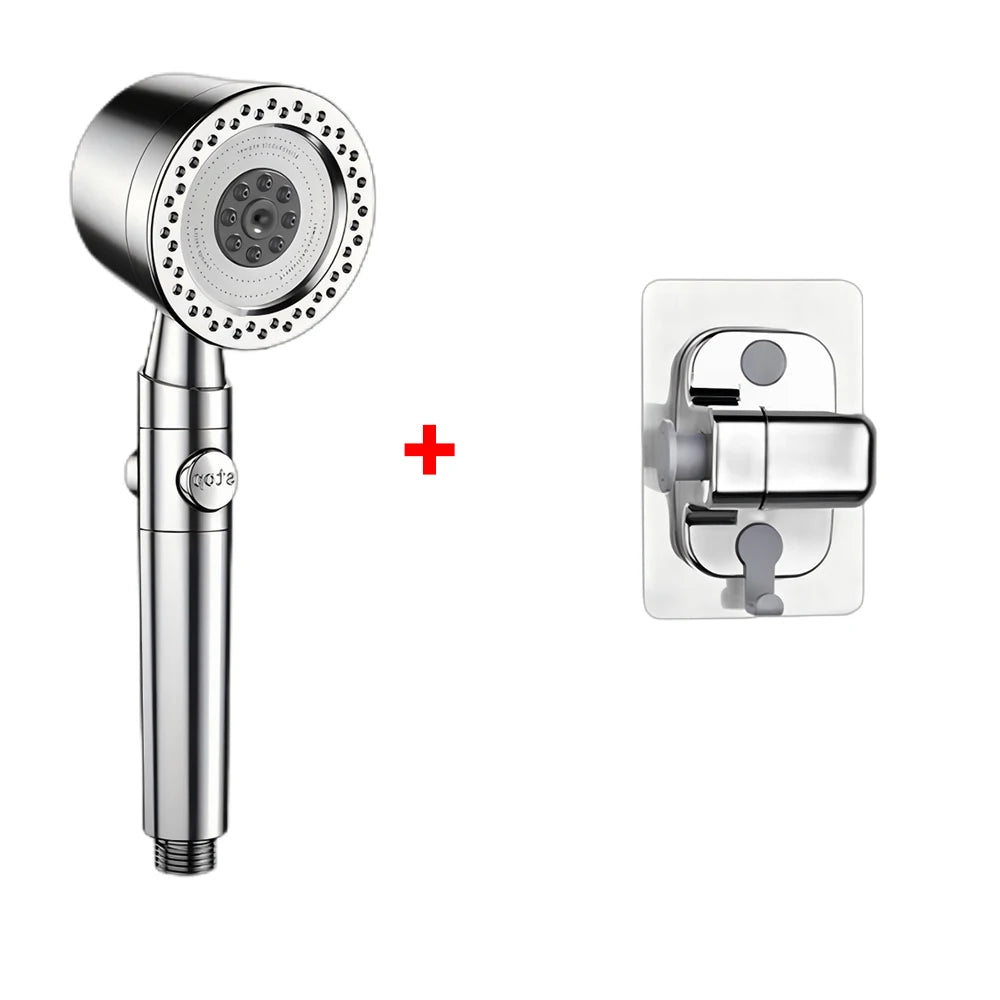 5 Modes Spray, Filter Shower Head, High Flow