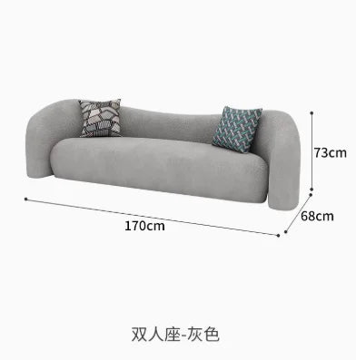 living room Sofas minimalist, Fabric