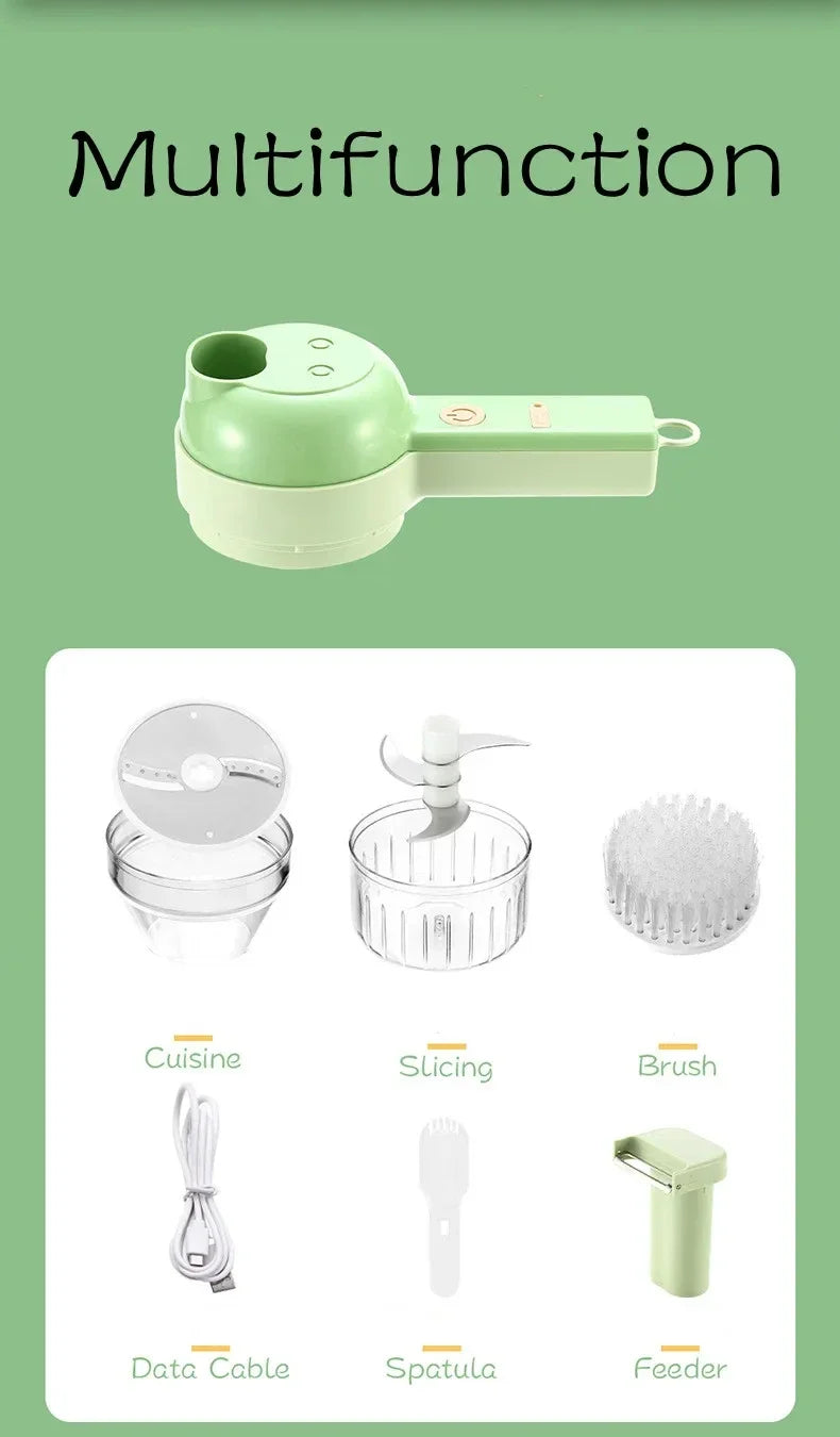 Wireless Electric Garlic Masher. Food Chopper. Meat Grinder