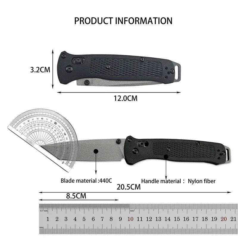 Manual Folding Pocket Knife Nylon Handle