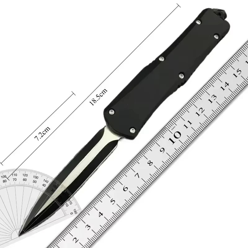 Folding Knife, Zinc Alloy Handle, 440C Blade