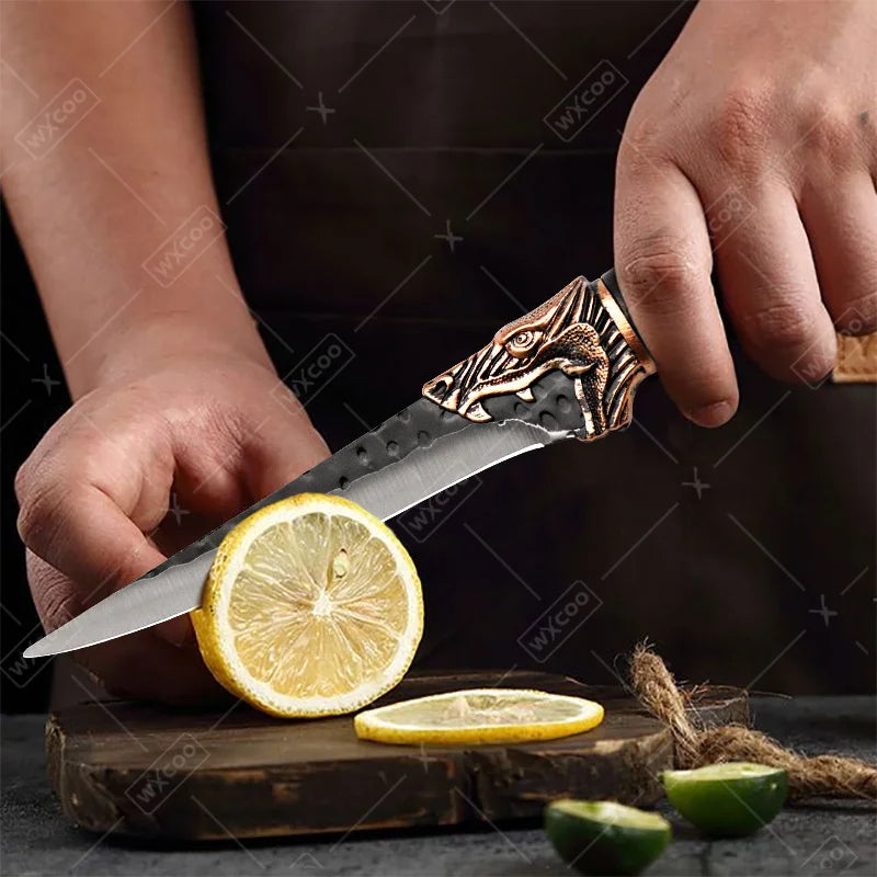 8PCS Professional Kitchen Chef Knife Set Stainless Steel