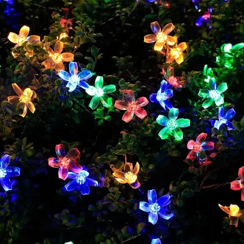 Solar LED Cherry Blossom Light String