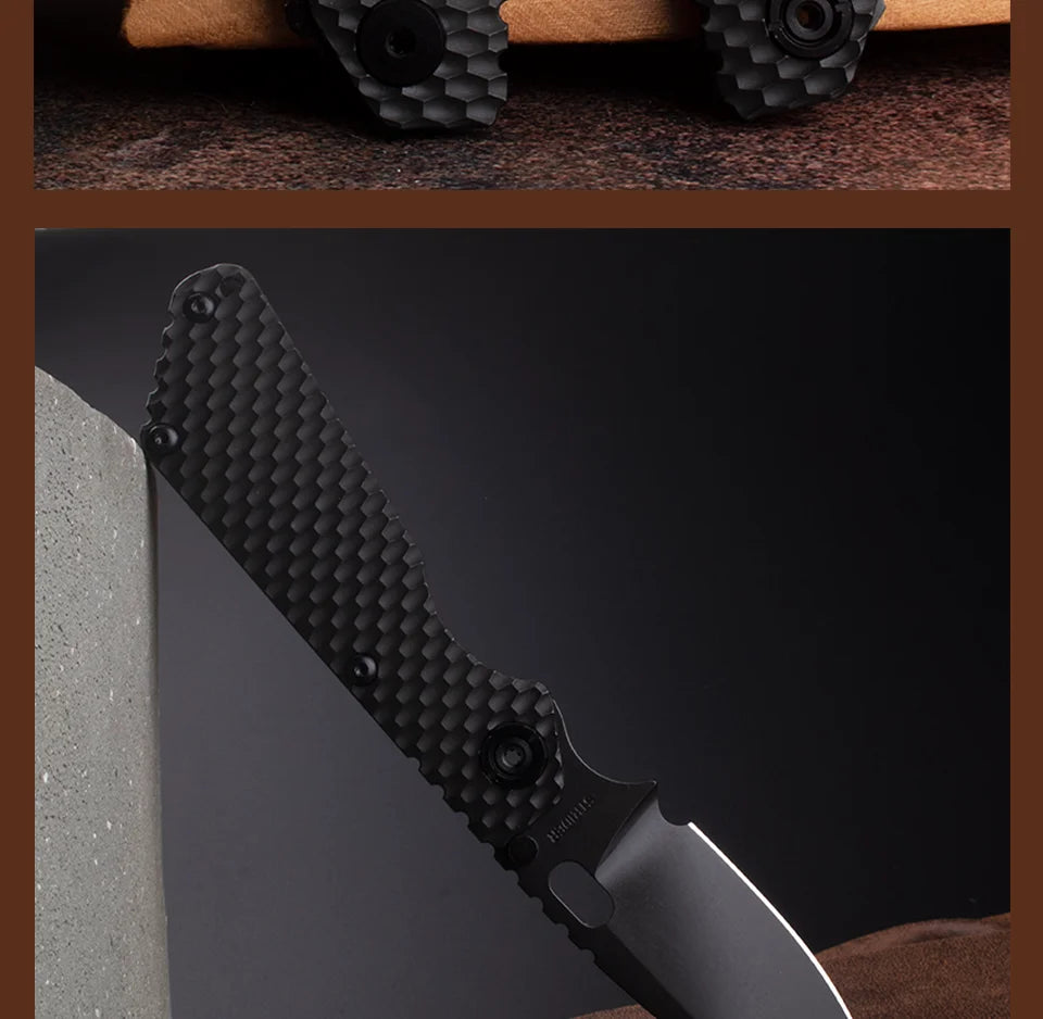 Titanium Handle, Folding Pocket Knife