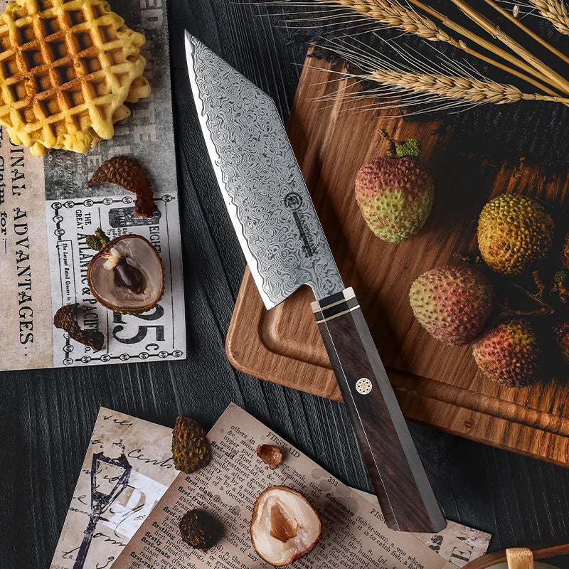 5.4” Bunka Knife 67 Layers Damascus Steel