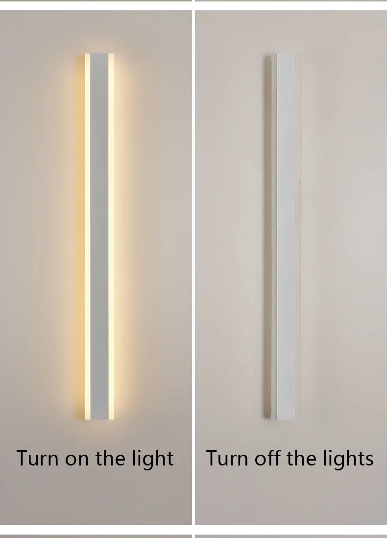 Long Strip Outdoor Waterproof Wall Garden Lights