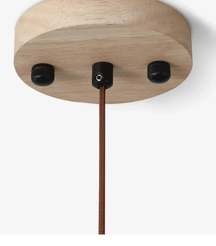 Yellow Travertine LED Pendant Lights