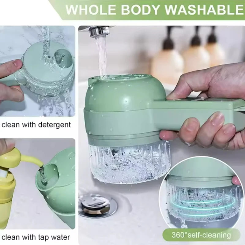 Wireless Electric Garlic Masher. Food Chopper. Meat Grinder