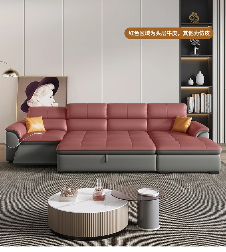 Fancy Sofas, Reclining Italian Sofa, Corner Storage